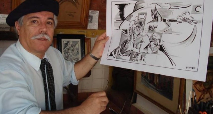 El artista pl&aacute;stico Miguel &Aacute;ngel Gasparini presentar&aacute; su obra gauchesca