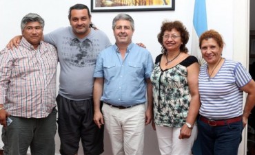 Martínez recibió representantes de pueblos originarios