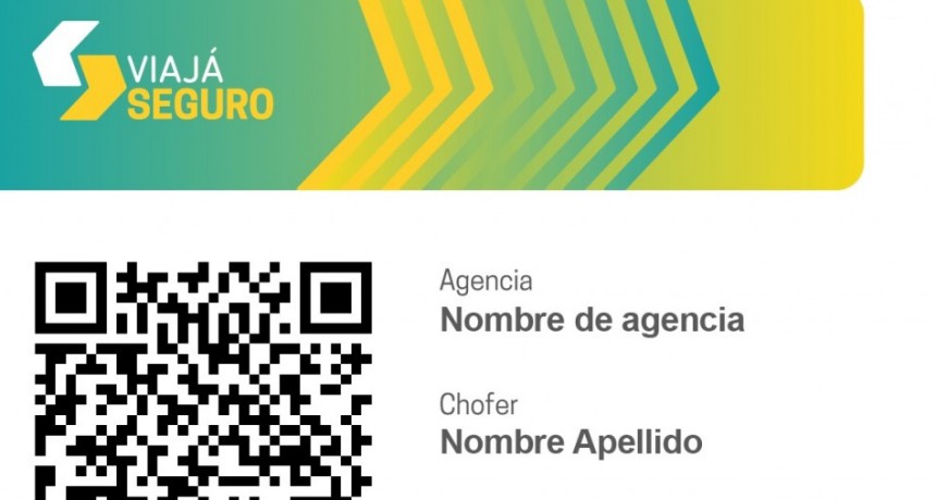Escaneando un código QR se podrá acceder a información importante antes de subirse a un remis