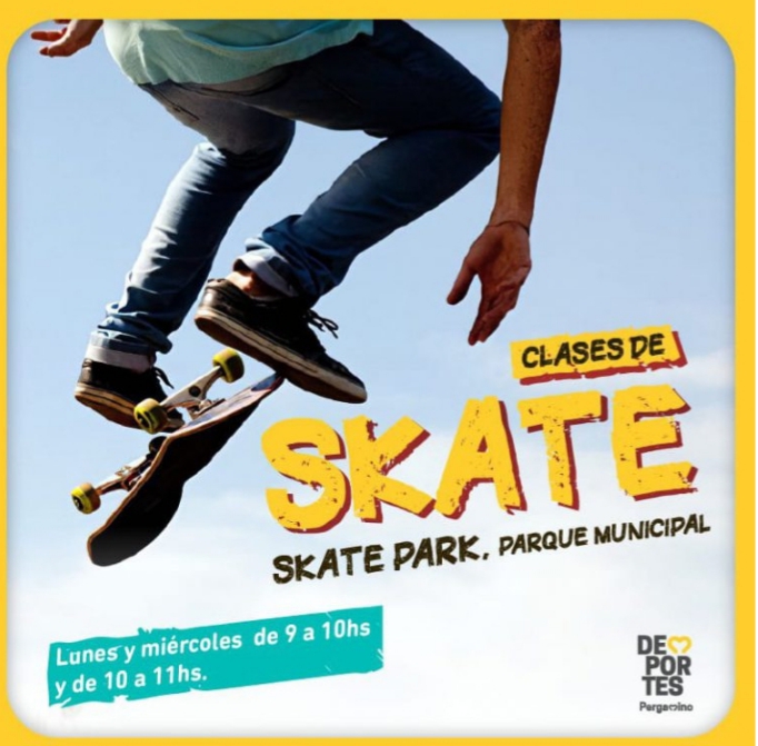 Clases de Skate en el Parque Municipal