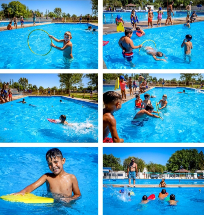 Temporada de pileta en los CDC