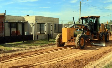 Repavimentación de calles en Pergamino