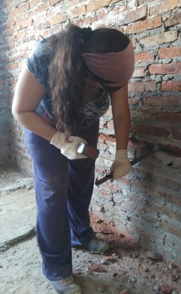 El sueño de la casa propia por manos femeninas