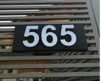 La numeración domiciliaria es obligatoria