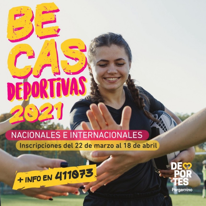 Comenzó la inscripción para las Becas Deportivas 2021