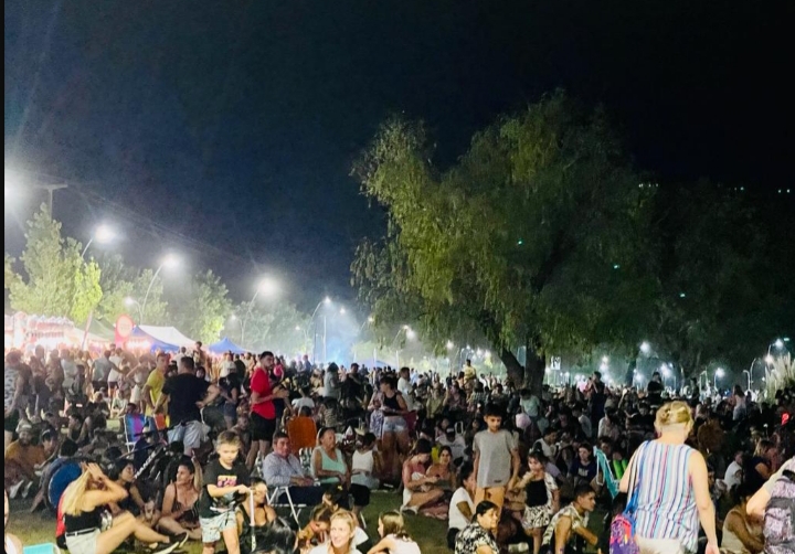 Otra gran noche en el Parque Belgrano