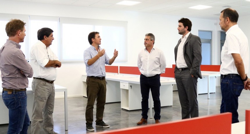 El subsecretario de Programación Macroeconómica, Luciano Cohan visitó pergamino