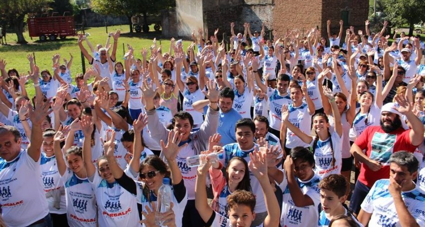 Maratón solidaria en Urquiza