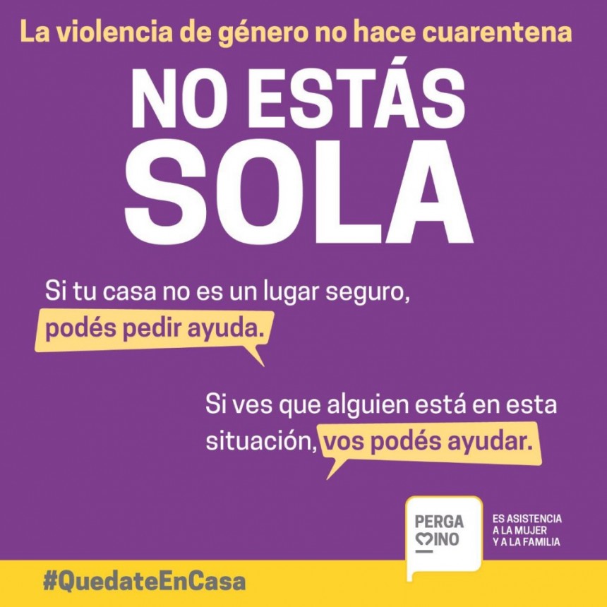 Acompañamiento telefónico para casos de violencia de género