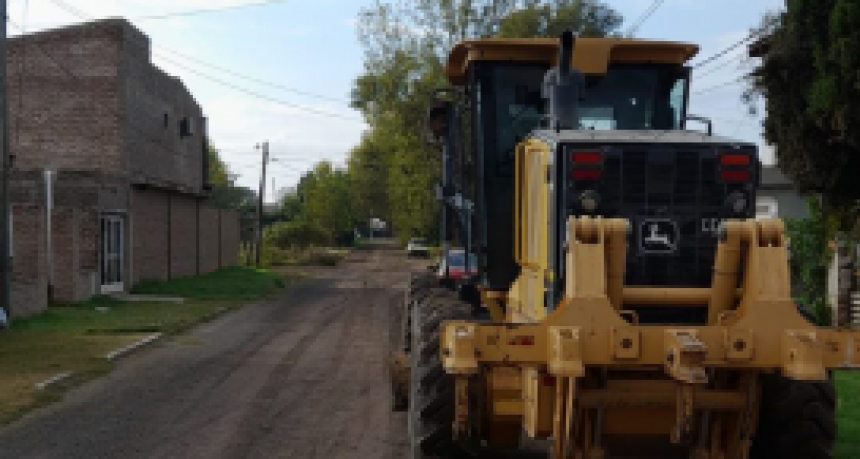 Trabajos en los barrios de la ciudad