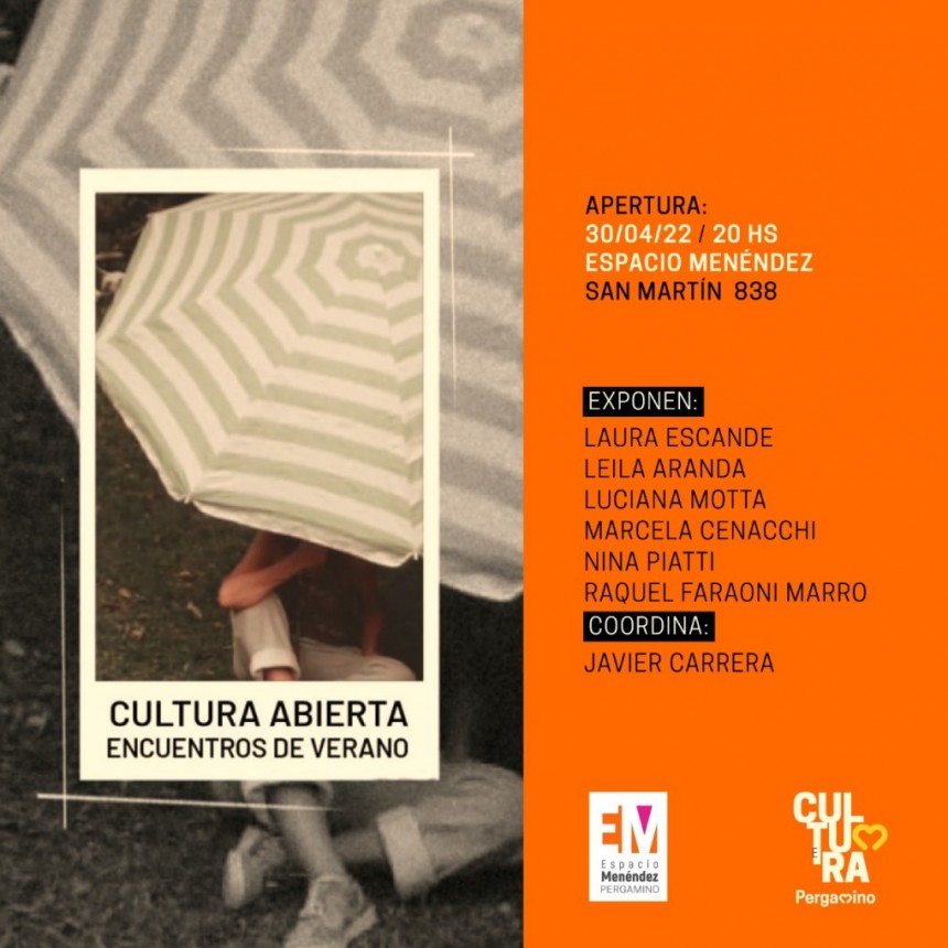 Encuentros de Verano llega a Espacio Menéndez