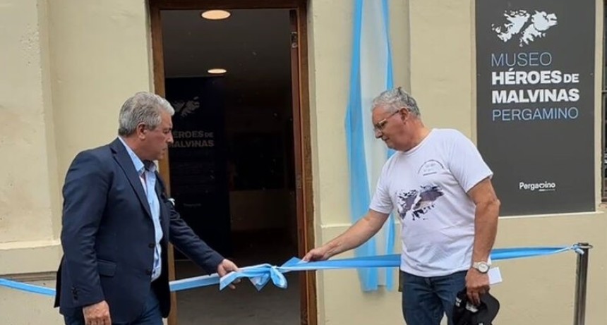 Pergamino inaugur&oacute; el Museo H&eacute;roes de Malvinas: una deuda hist&oacute;rica que hoy es realidad
