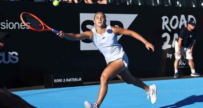 Julia Riera llev&oacute; a Argentina a los Playoffs en la BJK Cup