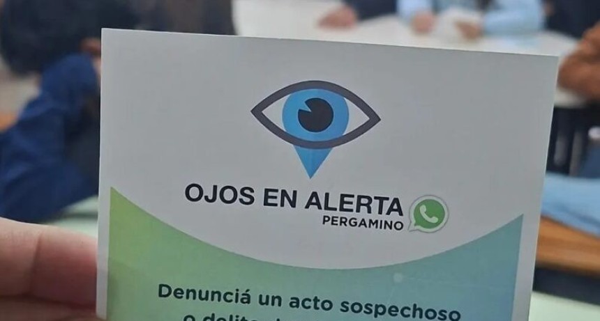 &ldquo;Ojos en Alerta&rdquo;: capacitaci&oacute;n en instituciones educativas para fortalecer la prevenci&oacute;n