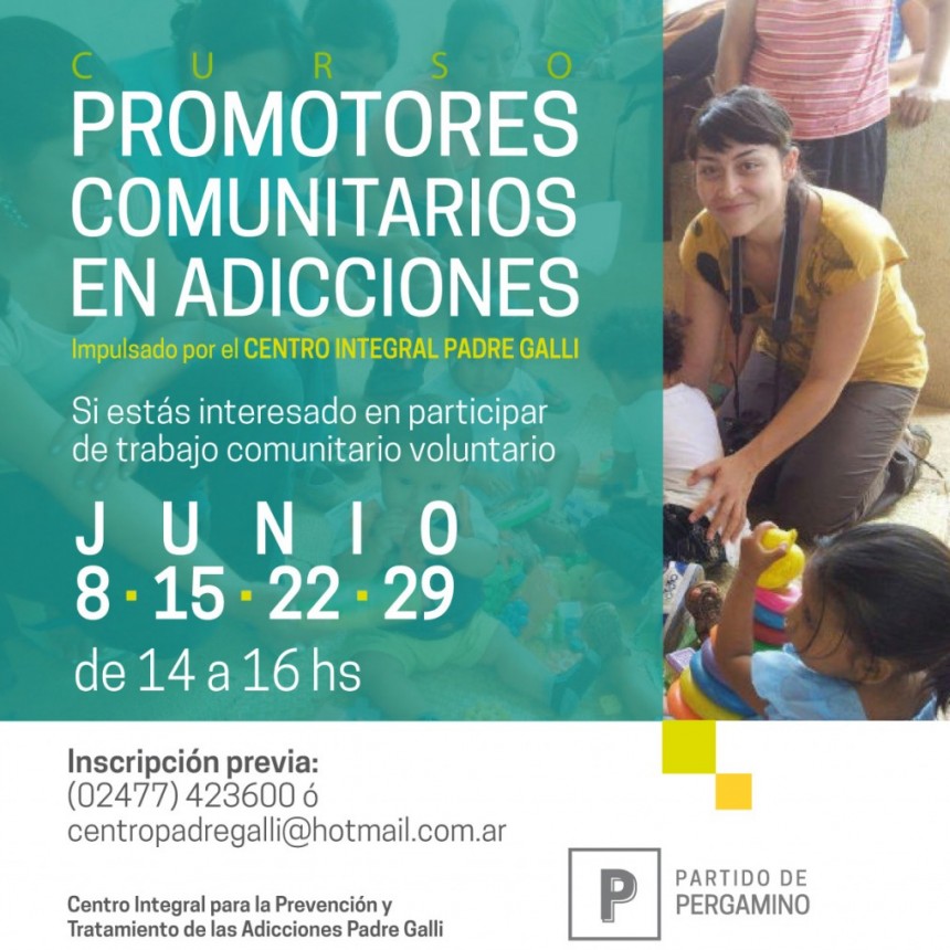 Formando a la comunidad: Promotores comunitarios en adicciones