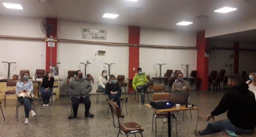 Capacitación del Equipo de Asistencia Pre Hospitalaria Covid-19.