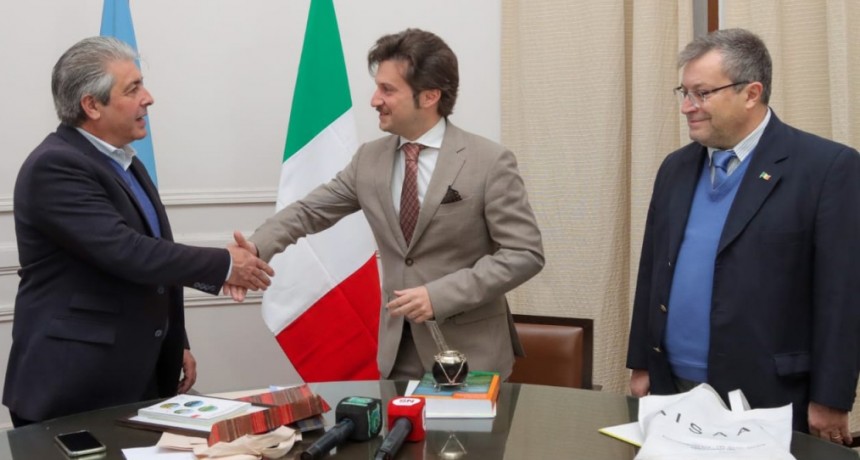 El Intendente recibió al Cónsul General de Italia en Rosario