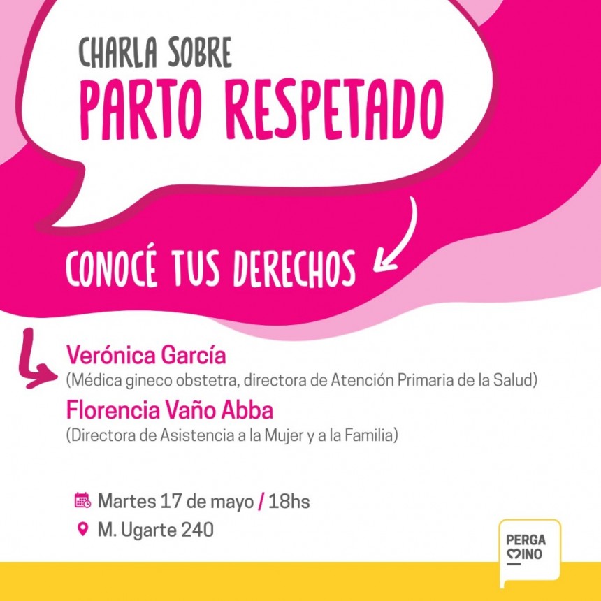 Llega la Semana del Parto Respetado y una charla con profesionales
