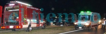 Fatal accidente en la ruta 8