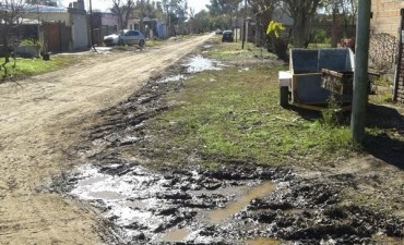 Solicitan obras para el barrio Malvinas