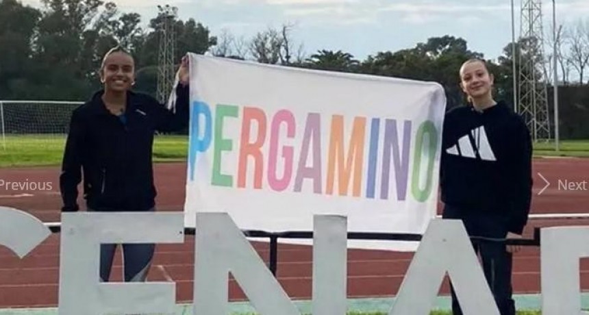 Morena Pugin y Sara Favre se destacaro en el Nacional U20 de atletismo