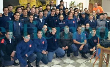 Capacitación de Bomberos en Pergamino