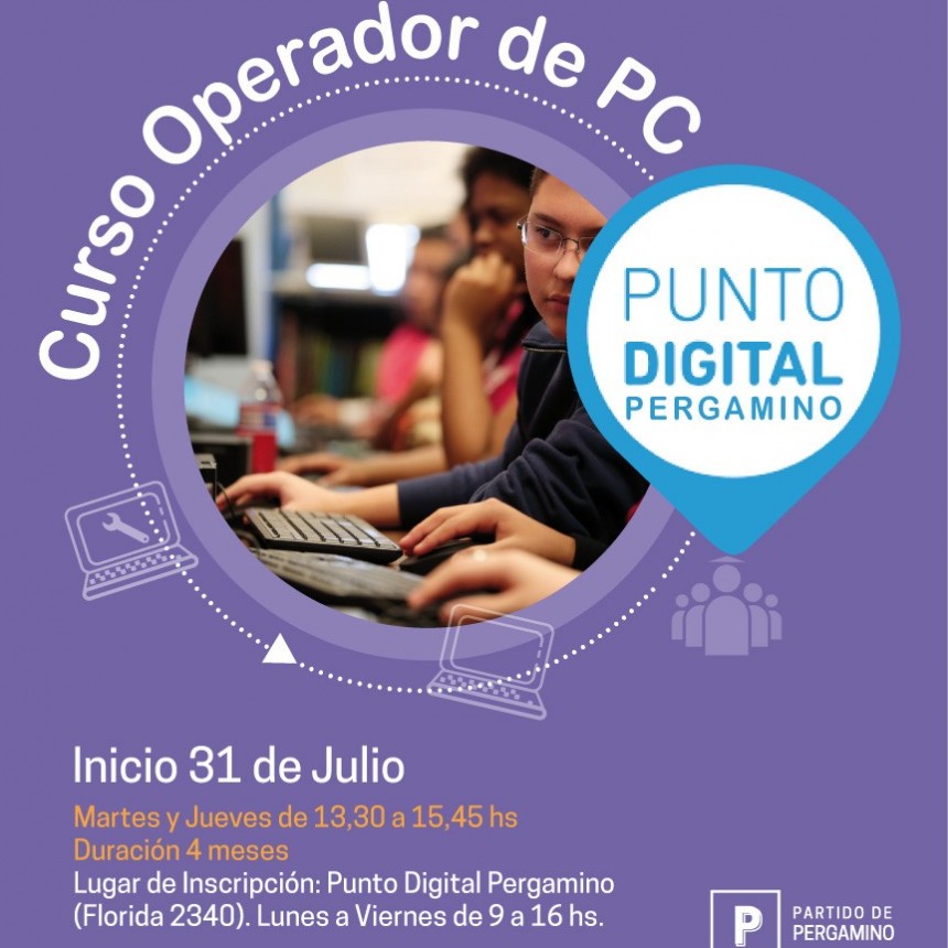 Operador de PC: Una oportunidad para formarse gratuitamente