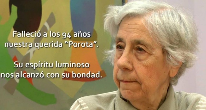 Falleció la artista local 