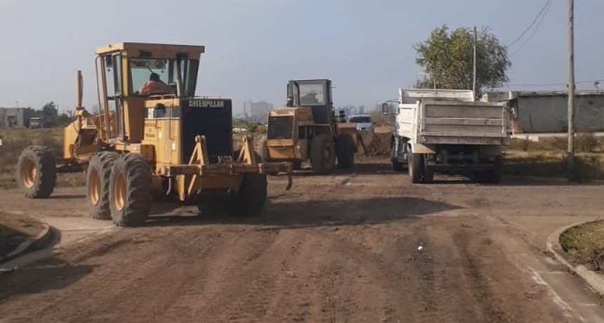 Más trabajos en el Barrio Martín Illia