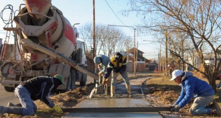 Barrio Champagnat: se extiende el circuito aeróbico