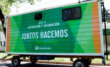 .El Móvil de Castración y Vacunación se ubicará en el Barrio José Hernández