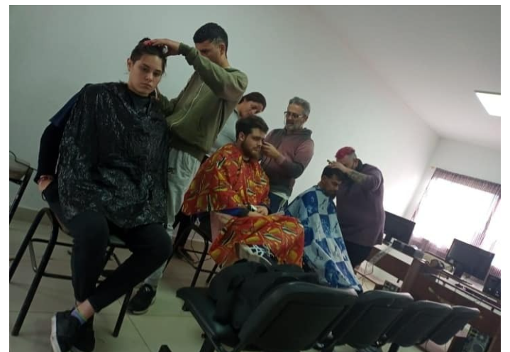Taller para aprender el oficio del barbero 