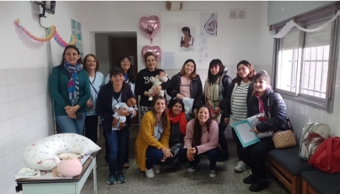 Comenzó la Semana de la Lactancia Materna y Salud brinda Talleres en los CAPS