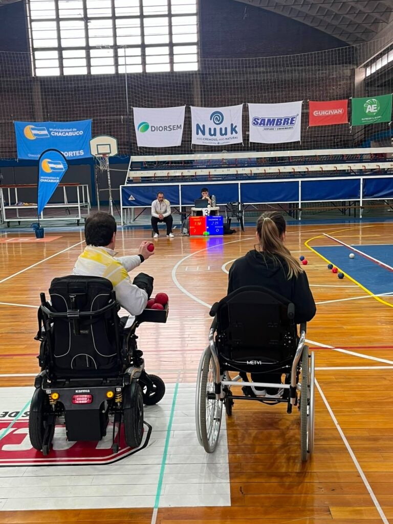 Boccia: Pergamino particip&oacute; de una nueva fecha de la Liga del Oeste