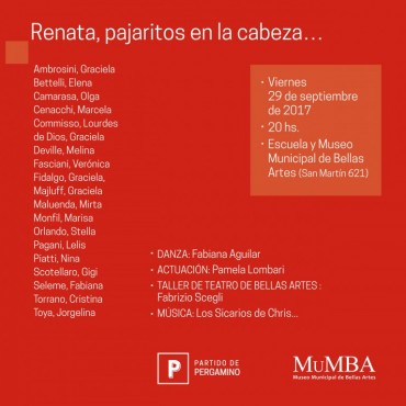 El viernes se presentará la muestra homenaje a Renata Schussheim