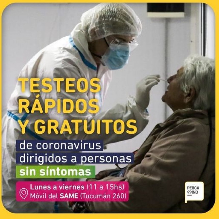 Testeos de Covid en el SAME