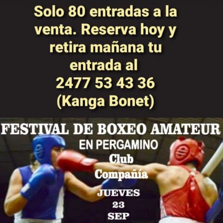 Vuelve el boxeo amateur con público
