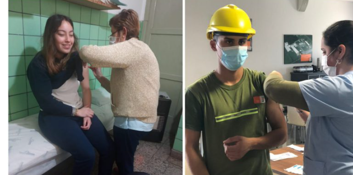 La campaña de Vacunación contra la Fiebre Hemorrágica Argentina continúa por los pueblos