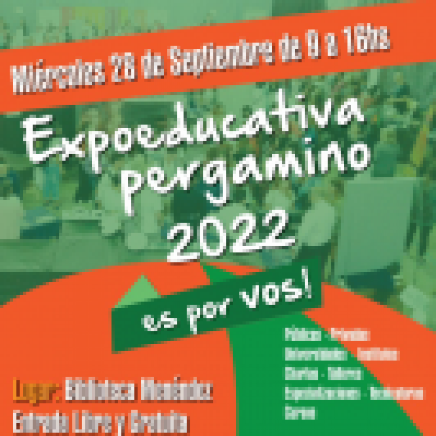 Se viene la EXPOEDUCATIVA en la Biblioteca Menéndez