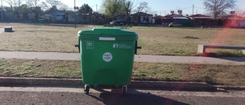 Higiene Urbana: El Barrio José Hernández está 100% contenerizado