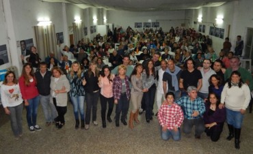 Marita Conti agasajó a los jubilados en Barrio Malvinas