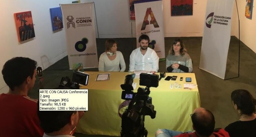 Llega una nueva edición de “Arte con causa”