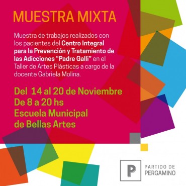 Padre Galli presenta la muestra “Mixta”