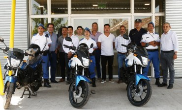 Tres nuevas motos para la Policía Local