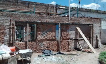 Continúan los trabajos de remodelación de la comisaría Tercera