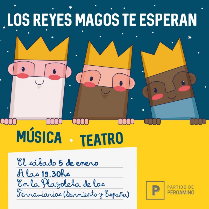 Reyes Magos en Pergamino