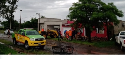 Intensa labor de las cuadrillas municipales tras el temporal